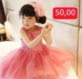 Vestido  Princesa Baby e Mãe